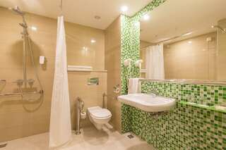 Отель Nesterov Plaza Hotel Уфа Стандартный номер с безбарьерной душевой для людей с ограниченными возможностями-4